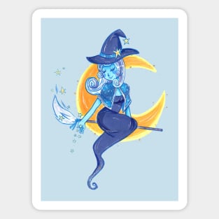 Moon Witch Magnet